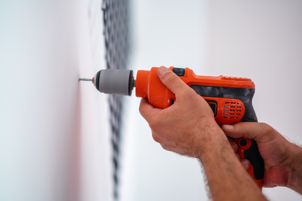 Drill the holes