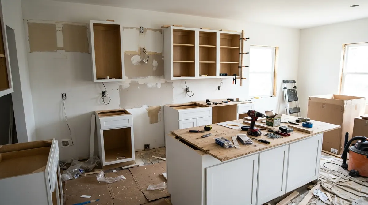 Kitchen cabinet replacement
