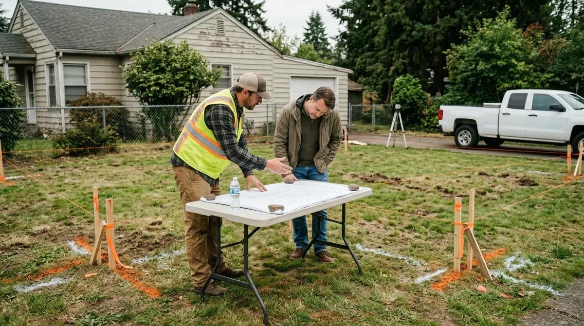 Renovation site planning